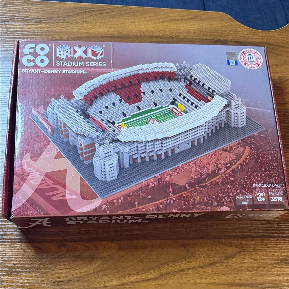 adidas BRXLZ Stadium Puzzle - Red, Gray, and Green